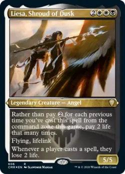 [1x] Liesa, Shroud of Dusk - Foil Etched Near Mint, English Commander Legends MT - Image 1