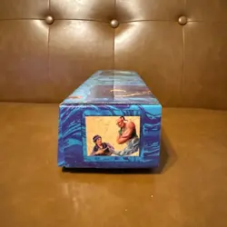 Magic The Gathering Cardboard Storage Box - Blue Mana Symbol (1996) MTG Vintage - Image 4