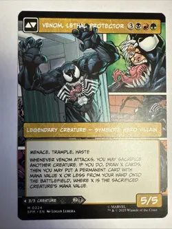 Magic MTG - Eddie Brock / Venom (0224) - (Borderless) Marvel's Spider-Man - Image 2