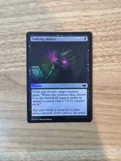 MTG Magic the Gathering Undying Malice (134/596) Innistrad Crimson Vow NM FOIL - Image 1