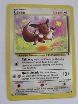 Eevee R Legendary Collection 94/110 R Comune R Pokemon R Inglese R EX+ - Image 1