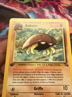 Carte pokemon wizard fossile edition 1 ed1 francais vf fr Kabuto 50/62 - Image 3