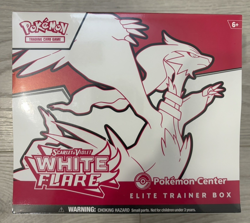 Pokemon White Flare Pokemon Center ETB + Shouded fable booster bundle Combo - Image 1