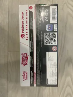 Pokemon White Flare Pokemon Center ETB + Shouded fable booster bundle Combo - Image 4