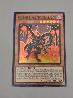 Red-Eyes Black Meteor Dragon Super Rare Duelist Nexus DUNE-EN095 LP - Image 2