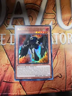 Blackwing - Sirocco the Dawn BLCR-EN058 Ultra Rare 1st Ed NM Yugioh - Image 1