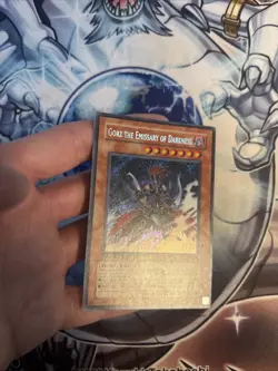 (WNU) YuGiOh! - Gorz the Emissary of Darkness DLG1-EN000 Limited Secret VLP (1) - Image 3