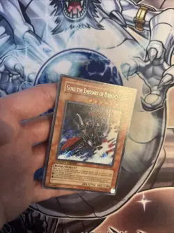 (WNU) YuGiOh! - Gorz the Emissary of Darkness DLG1-EN000 Limited Secret VLP (1) - Image 4