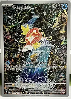 Magikarp 203/193 Sv02: Paldea Evolved Holo Illustration Rare Pokemon Card - Image 1