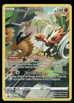 Galarian Zapdos SWSH283 Promo Holo NM Pokemon SWSH: Sword & Shield Promo Cards - Image 1