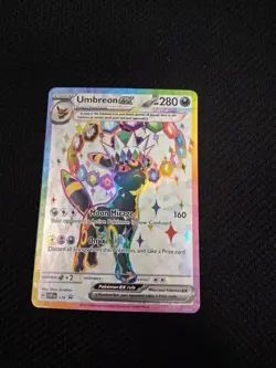 Umbreon ex 176 SVP Promo Prismatic Evolutions Pokemon Pokemon Card TCG - Image 1