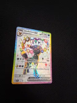 Umbreon ex 176 SVP Promo Prismatic Evolutions Pokemon Pokemon Card TCG - Image 2