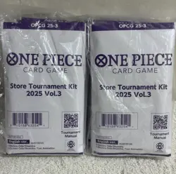 8 Pack Lot of One Piece Card Game Store Tournament Kit 2025 Vol. 3 - Image 1