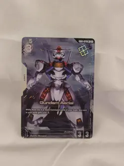 Gundam Aerial (Store Tournament Winner Pack 01) Near Mint Single Card! - Image 1