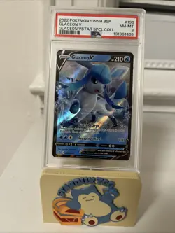 Glaceon V SWSH196 SWSH: Sword & Shield Promo Cards Holo for sale online - Image 1
