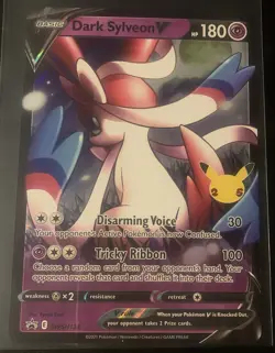 Dark Sylveon V SWSH134 Jumbo Cards Holo - Image 1