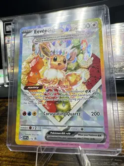 Pokemon TCG Eevee EX 174 Prismatic Evolutions Black Star Promo Card - Image 4