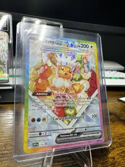 Pokemon TCG Eevee EX 174 Prismatic Evolutions Black Star Promo Card - Image 5