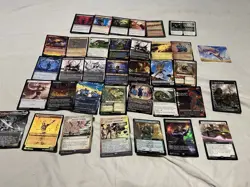 MTG Full Art/ Borderless/ Unique Art Magic The Gathering Card Lot+ Xtras! - Image 1