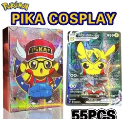 Pokemon Pikachu Cosplay Cards 55cards in sealed deck Brand new. - Image 1