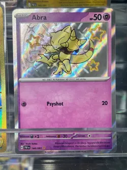 Pokemon TCG Paldean Fates 6 Card Lot - Abra #148 - Shinys, Full Arts Mint - Image 3
