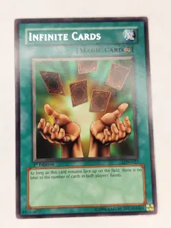 Yu-Gi-Oh! TCG Infinite Cards LON-027 Rare 1st Edition NM - Image 3