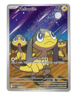 Helioptile 143/132 Illustration Rare MEG Pokemon Card - Mega Evolution - Image 1