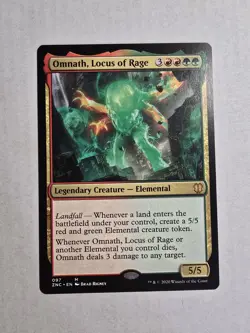 Omnath, Locus of Rage Commander: Zendikar Rising Regular - Image 1