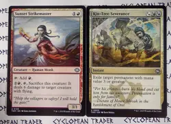 Sunset Strikemaster + Kin-Tree Severance PAIRED INK ERROR Tarkir Dragonstorm - Image 2