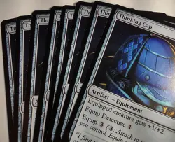 THINKING CAP x4 mtg Ink Color ERROR Misprint Murders at Karlov Manor 4 Common - Image 1