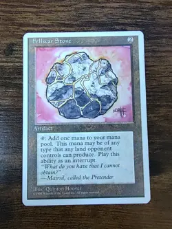 MTG Fellwar Stone 4th Edition Regular Uncommon - Image 1
