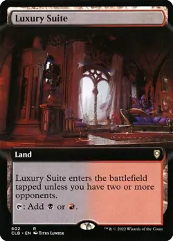 Luxury Suite (Extended Art) Commander Legends: Battle for Baldur's Gate Regular - Image 1
