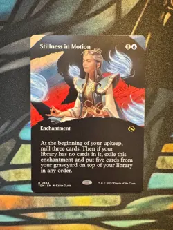 Stillness in Motion Tarkir: Dragonstorm Borderless Rare - Image 1