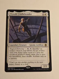Oswald Fiddlebender X1 AFR MTG Adventures in the Forgotten Realms - Image 1