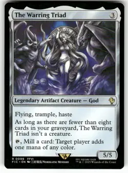 The Warring Triad 99 NM MTG FINAL FANTASY Commander Magic - Image 1