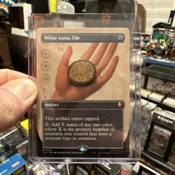 White Lotus Tile Borderless MTG Avatar: The Last Airbender 330 N/M MINT. - Image 1