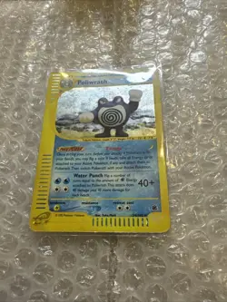 Pokemon TCG E-Series Expedition Poliwrath Holo Rare 24/165 - Image 1