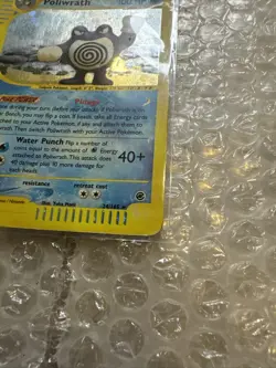 Pokemon TCG E-Series Expedition Poliwrath Holo Rare 24/165 - Image 4