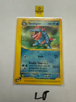 Pokemon TCG Feraligatr Expedition Base Set 46/165 Regular Rare LP - Image 1
