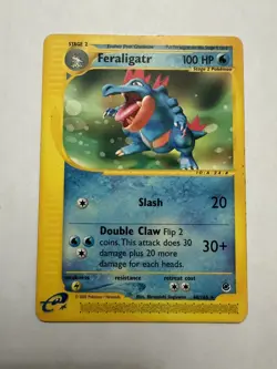 Pokemon TCG Feraligatr Expedition Base Set 46/165 Regular Rare LP - Image 3