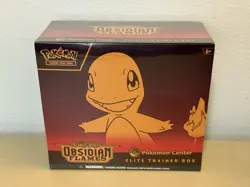 2023 Pokemon Obsidian Flames Factory Sealed Pokemon Center ETB Elite Trainer Box - Image 1