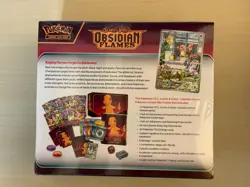 2023 Pokemon Obsidian Flames Factory Sealed Pokemon Center ETB Elite Trainer Box - Image 3