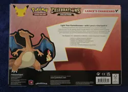 Pokemon 25th Anniversary Celebrations Lance's Charizard V Collection Box Sealed. 820650809392 - Image 2