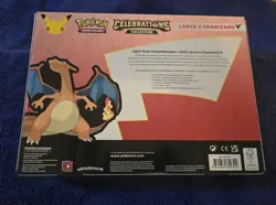Pokemon 25th Anniversary Celebrations Lance's Charizard V Collection Box Sealed. 820650809392 - Image 4