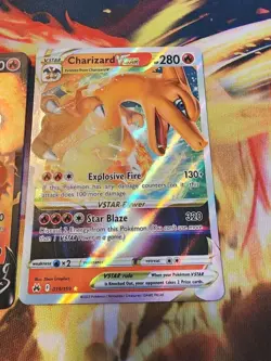 Charizard V & VSTAR Crown Zenith 019/159 018/159 Holo Ultra Rare Pokemon TCG - Image 2