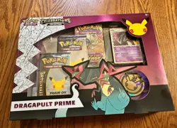 Pokemon TCG Celebrations Collection: Dragapult Prime Box (POK80938) 820650809385 - Image 1