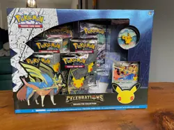 pokemon celebrations deluxe pin collection Zacian box - Image 1