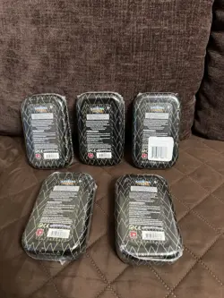Pokemon TCG Shining Fates Mini Tin Art Set of 5 Tins - New Factory Sealed 820650808678 - Image 4