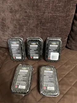 Pokemon TCG Shining Fates Mini Tin Art Set of 5 Tins - New Factory Sealed 820650808678 - Image 5