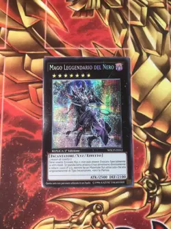 Yugioh Legendary Magician of Dark WSUP-EN052 Italian Prismatic Secret 1st LP - Image 1